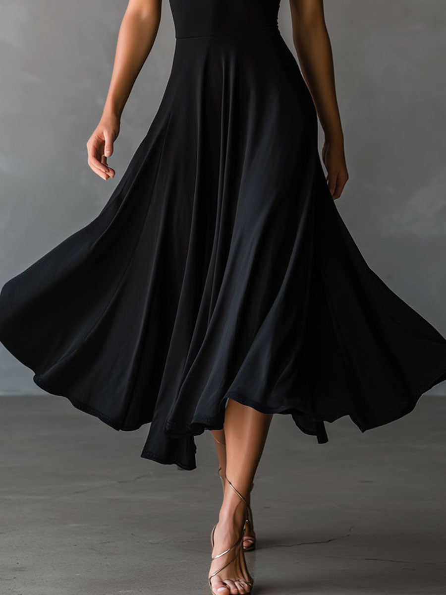 Alana/Vestido Minimalista Cruzado