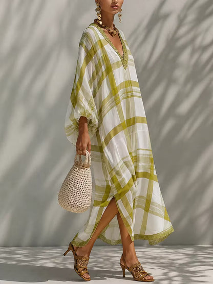 Vestido Maxi Kaftan Olivia