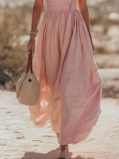 Maxi Vestido "Brisa del Desierto"