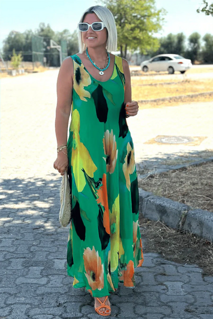Vestido Bahía Noche Tropical