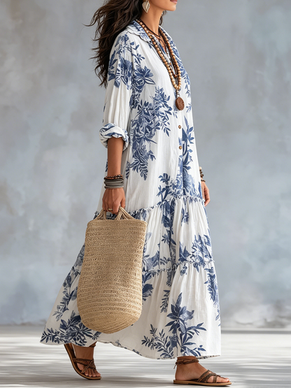 Vestido Camisero Brisa Marina