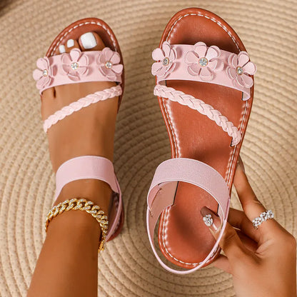 Sandalias Floral Margarita
