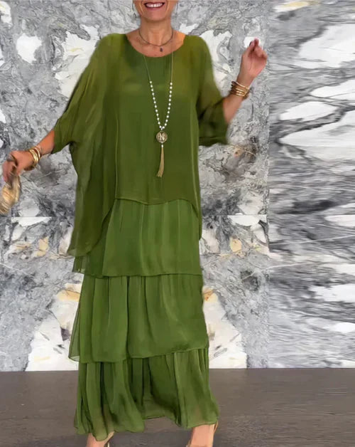 Vestido Escalonado casual Anver
