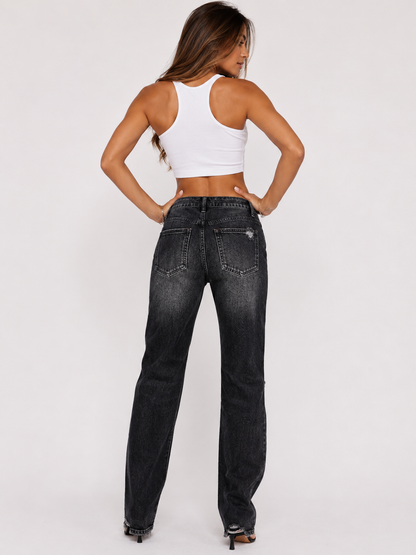 Jeans Estilo Vintage Relaxed