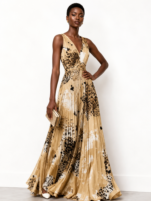 Taliana /Vestido Animal Print