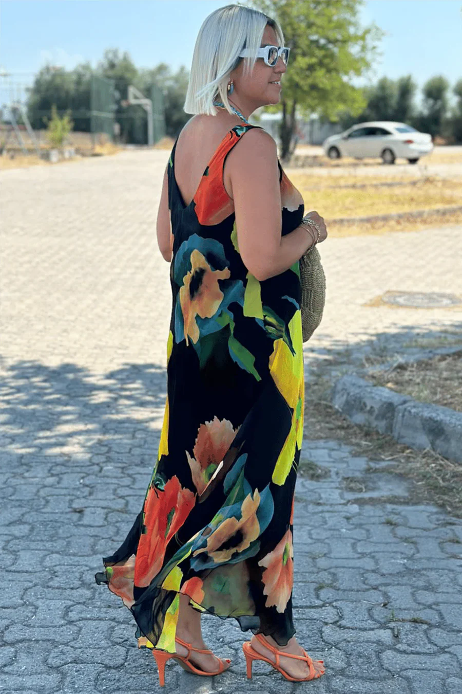 Vestido Bahía Noche Tropical