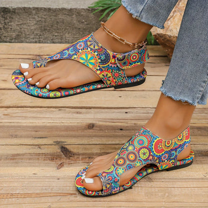 Sandalias Vintage Nomad  de Punta Abierta