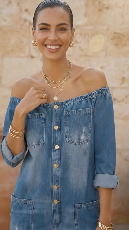 Enterizo Ibiza Dream Denim