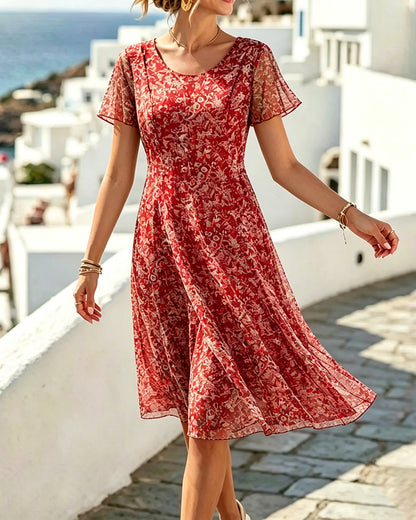 Cala/ vestido midi de Primavera