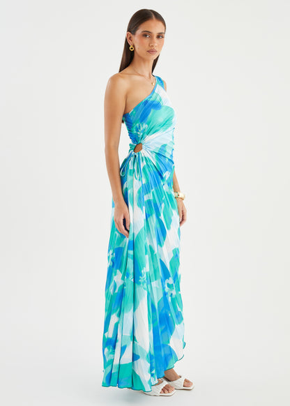 Vestido De Flores Tropical
