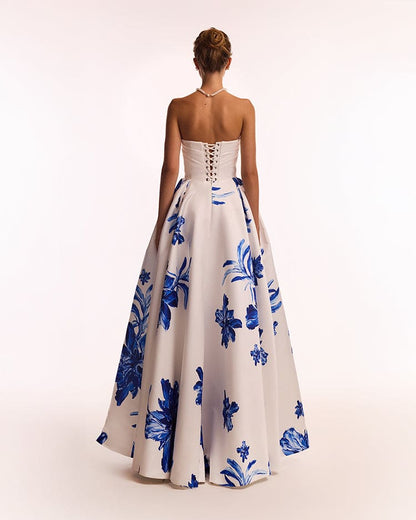 Vestido  Glamur Primavera Celestial