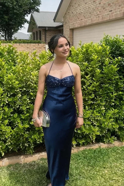 Vestido Satinado Burdeos Lumina
