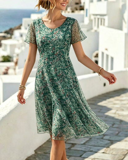 Cala/ vestido midi de Primavera