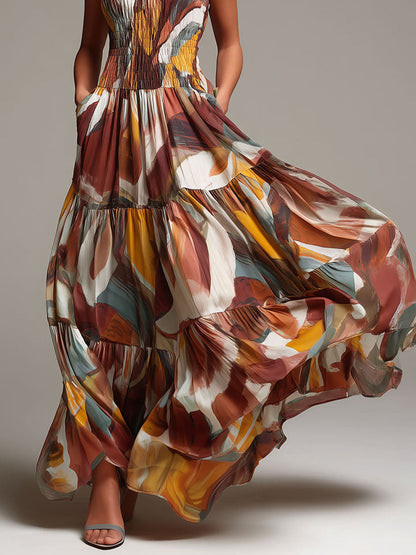 Vestido "Vuelo Bohemio" Multicolor