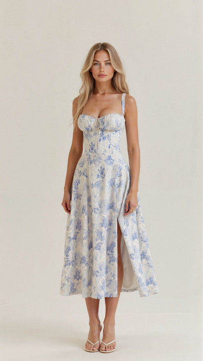 Vestido Chic Bustier Primavera