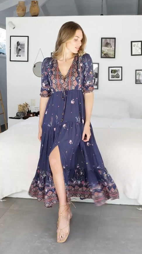 Vestido Chic Isabella Folk