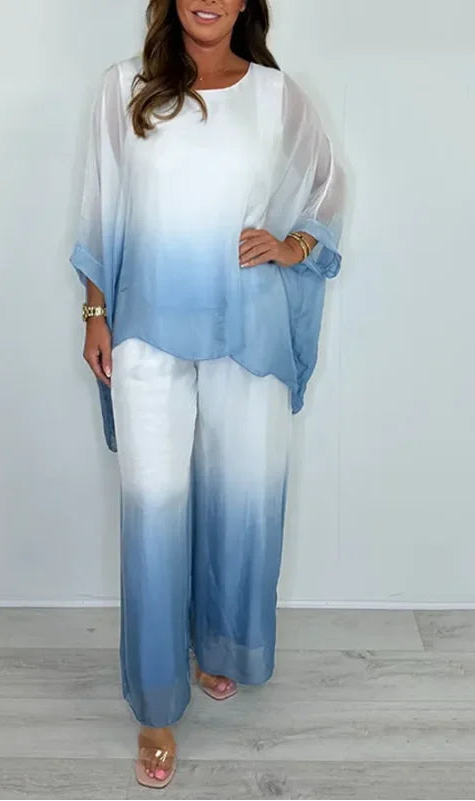 Conjunto  Casual con Efecto Degradado