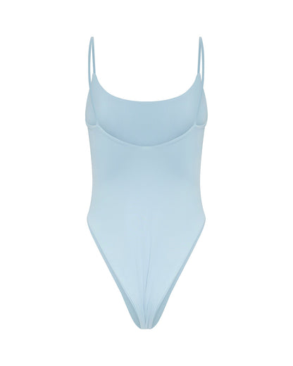 Yves Blue Classic One Piece Swimsuit by MYRA Swim