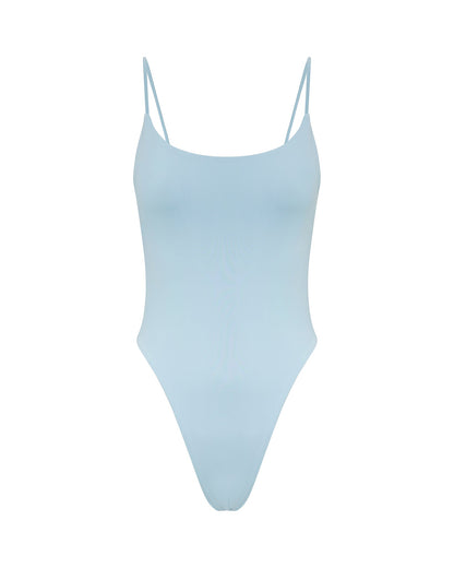 Yves Blue Classic One Piece Swimsuit by MYRA Swim